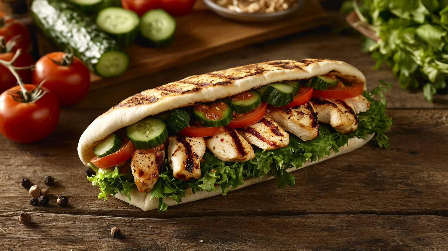 chicken pita recipe