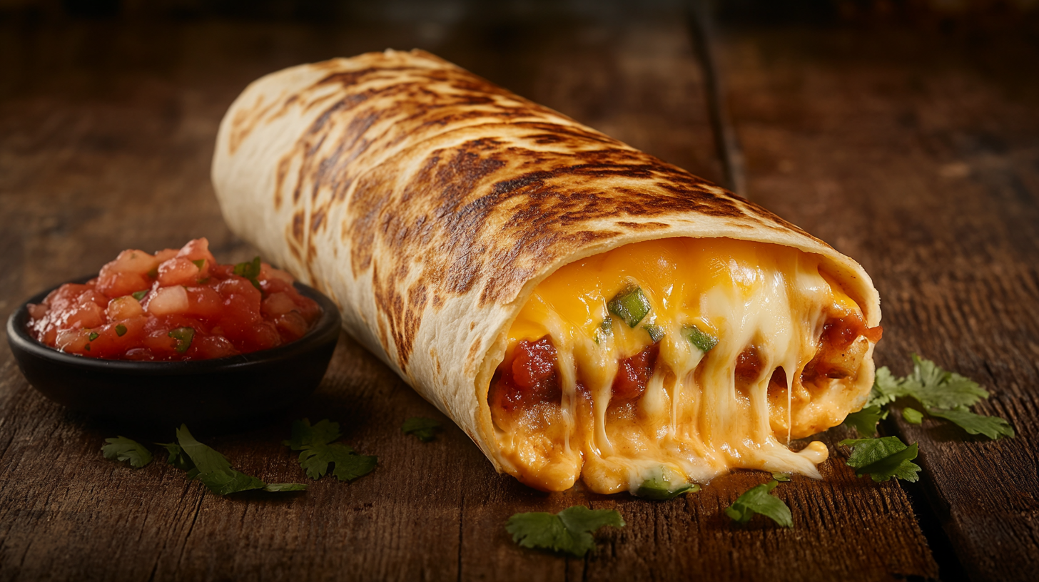 grilled cheese burrito