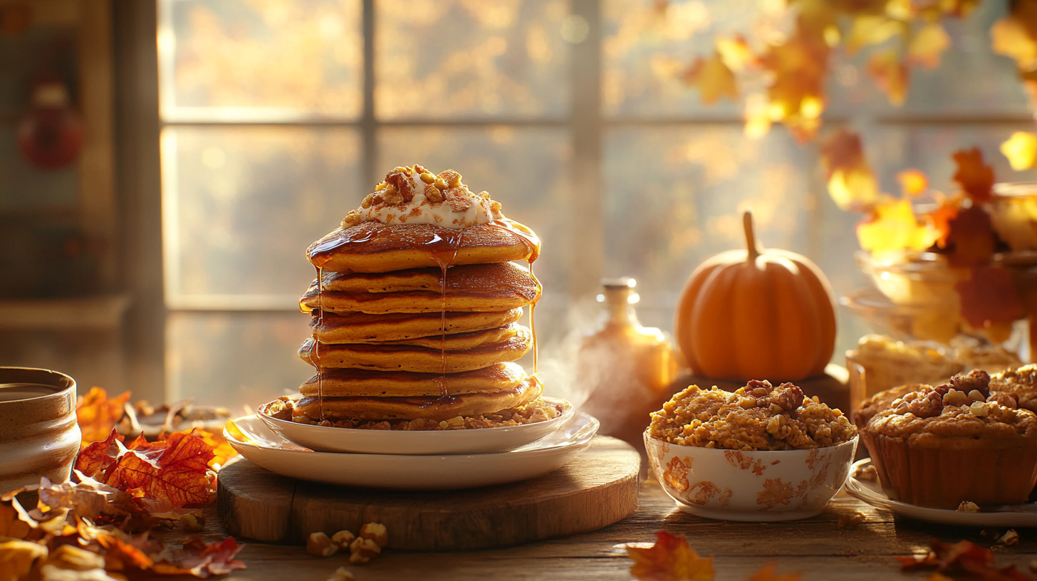 pumpkin breakfast recipes​