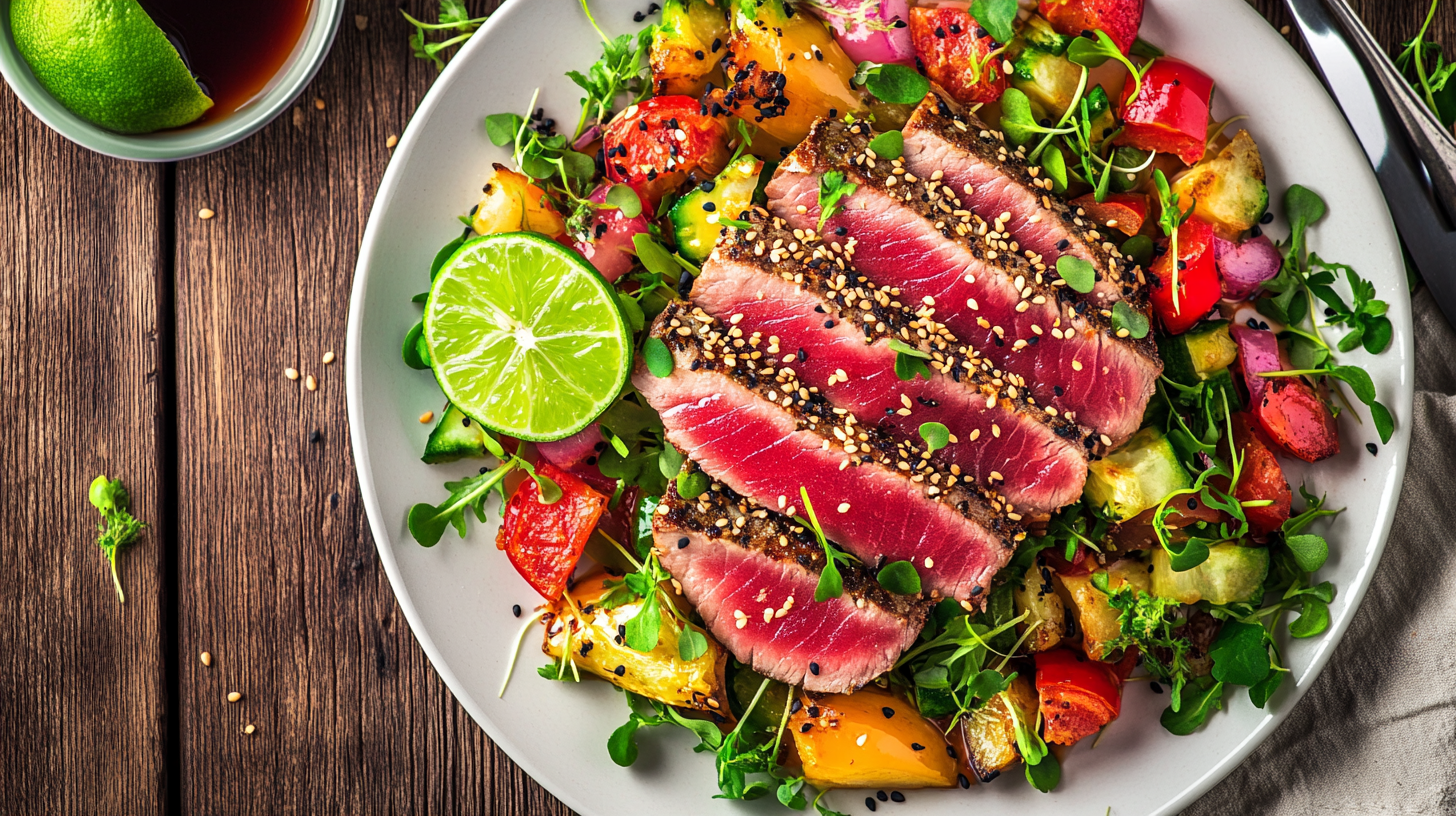ahi tuna recipe -seared