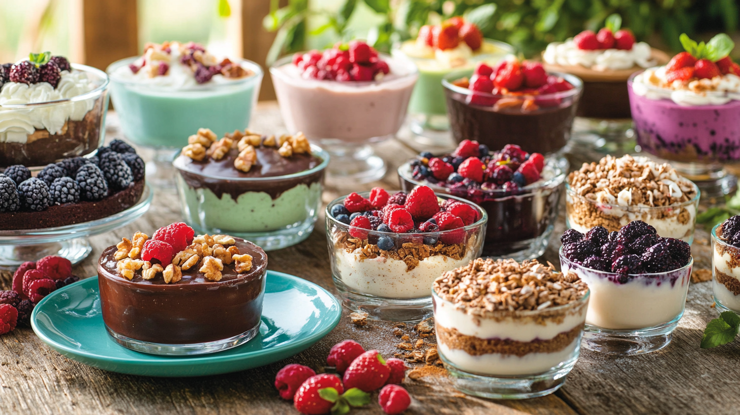 protein dessert recipes​