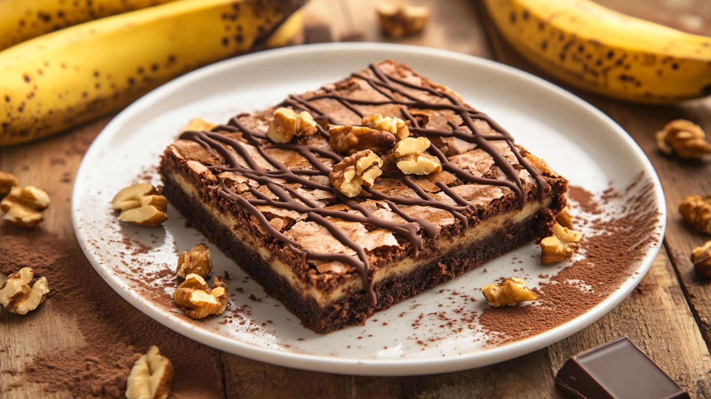 banana brownie recipe