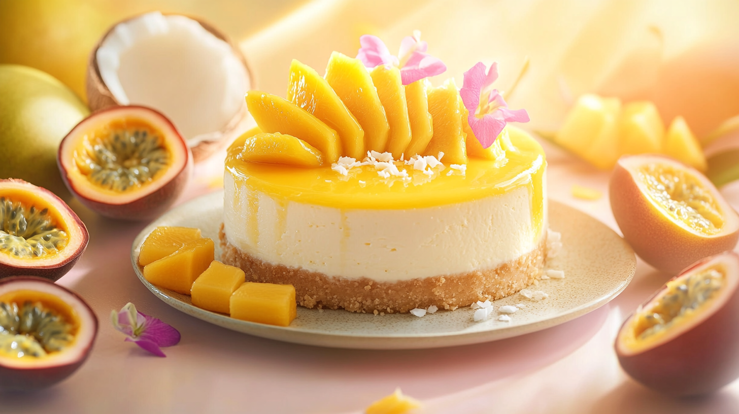 mango cheesecake recipe​