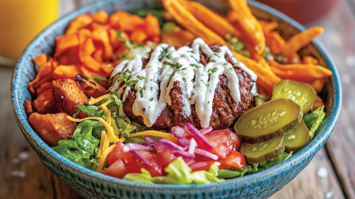 burger bowl recipe​