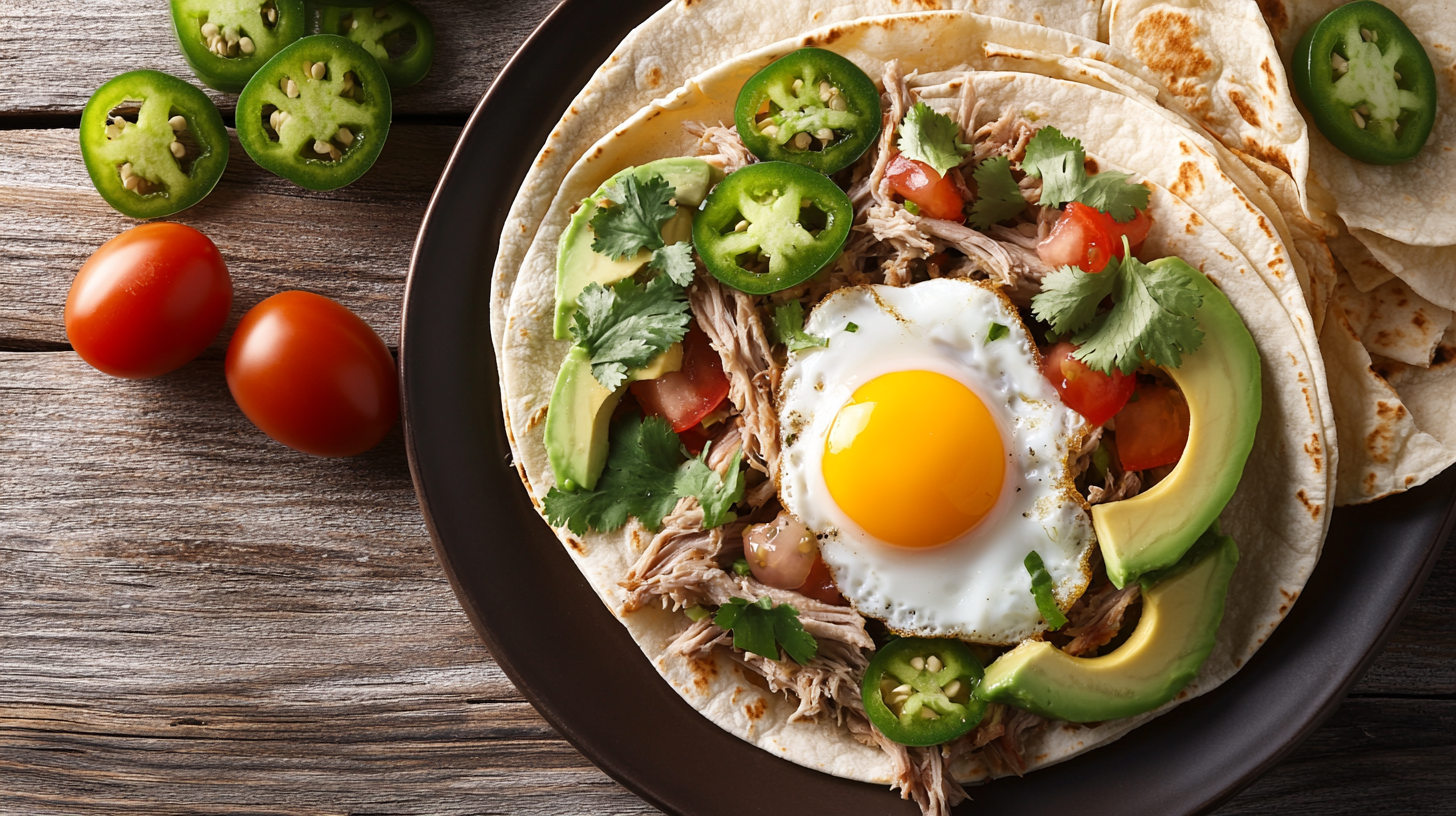 carnitas breakfast recipe with eggs